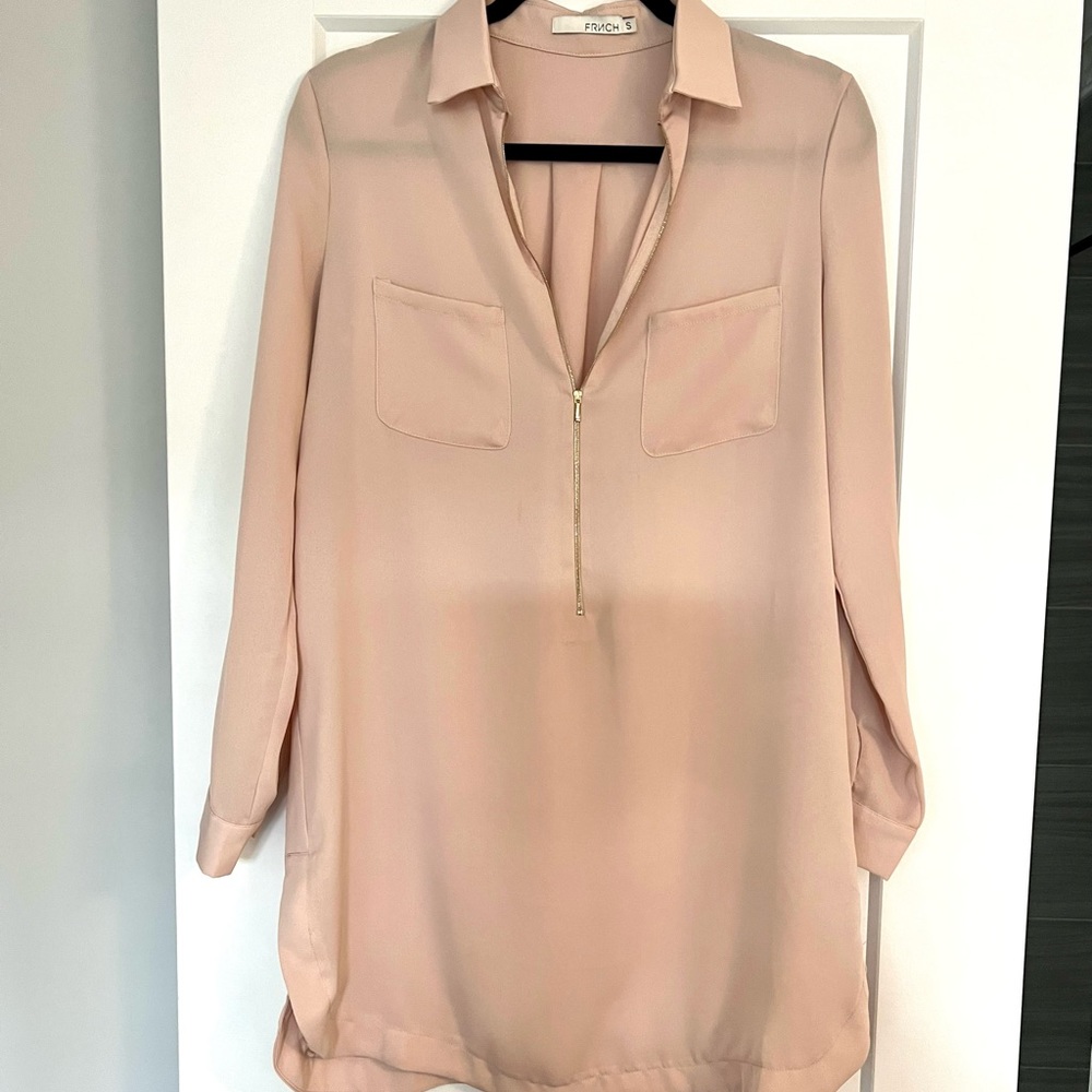 Frnch shirt dress